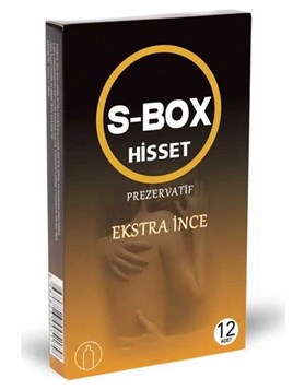 S-Box Ekstra İnce Prezervatif 12li