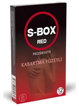 S-Box Kabartma Yüzeyli Prezervatif 12li