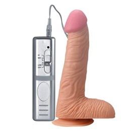 Lovetoy Real Extreme 20cm Yeni Nesil Titreşimli Realistik Penis Vibratör
